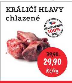 Rabbit Králičí hlavy 1kg