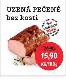 UZENÁ PEČENĚ bez kosti 100g