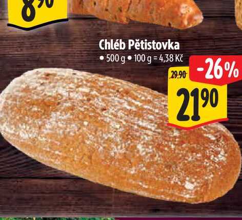 Chléb Pětistovka 500 g  