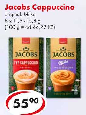 Jacobs Cappuccino, 8x 11,6-15,8 g