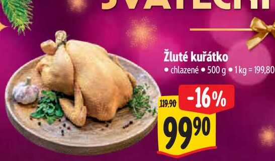 Žluté kuřátko 500 g