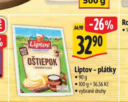 Liptov - plátky 90 g