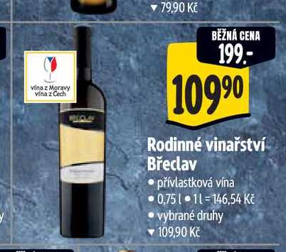   Rodinné vinařství Břeclav 0,75 l