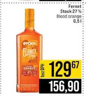 Fernet Stock 27% Blood orange 0,5l