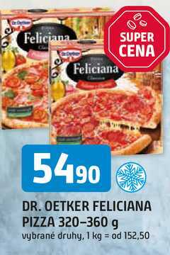 DR. OETKER FELICIANA PIZZA 320-360 g 