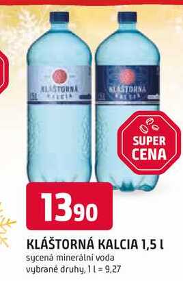 KLÁŠTORNÁ KALCIA 1,5 l