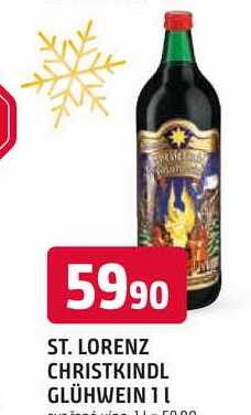 ST. LORENZ CHRISTKINDL GLÜHWEIN 1l 
