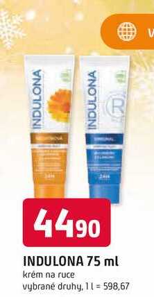 INDULONA 75 ml krém na ruce vybrané druhy