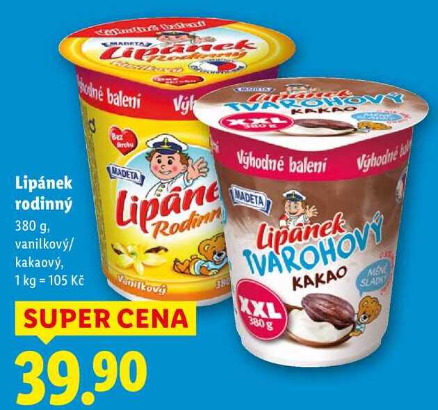 Lipánek rodinný, 380 g