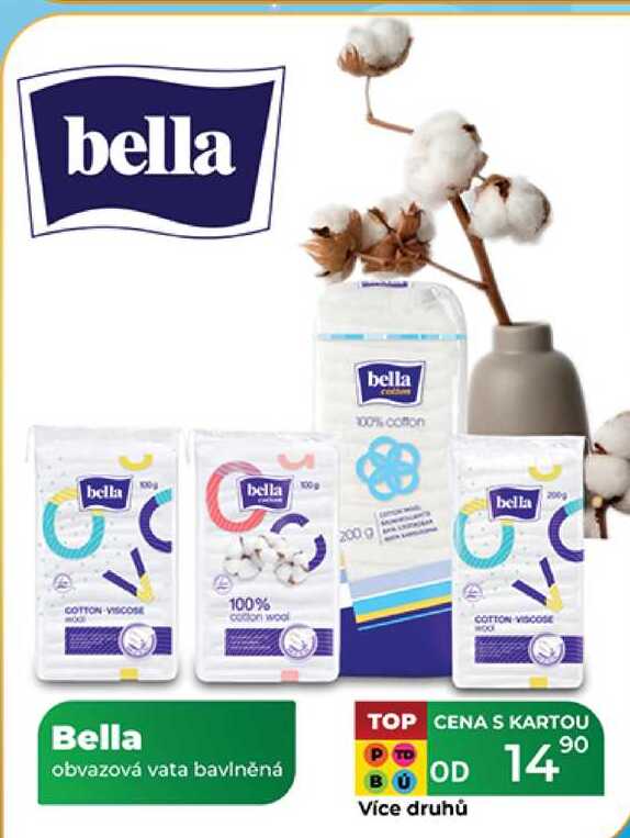 Bella obvazová vata bavlněná