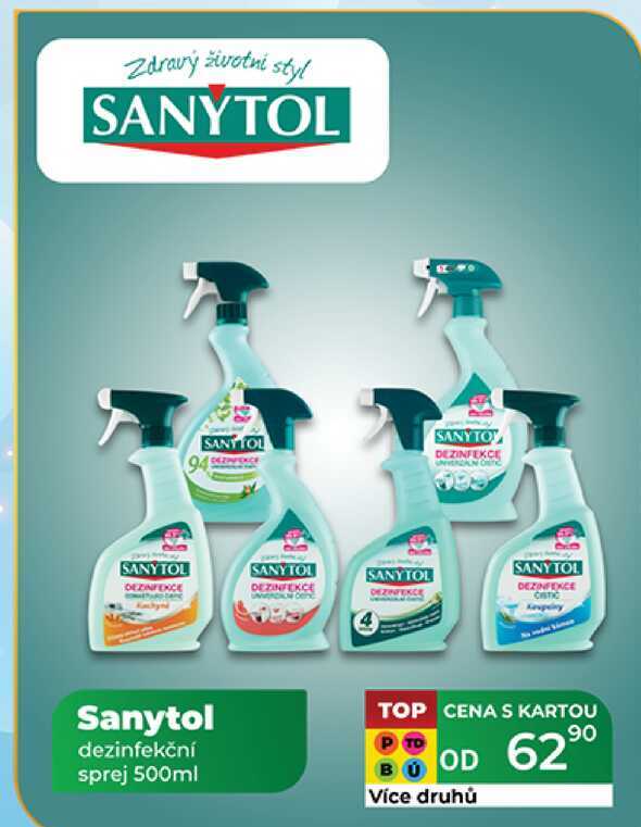 Sanytol dezinfekční sprej 500ml