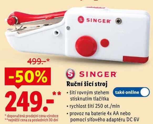 Ruční šicí stroj