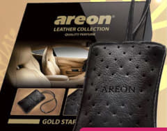 Osvěžovač vzduchu / vůně / parfém do auta - Leather Collection Gold Star