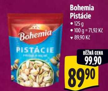 Bohemia Pistácie, 125 g
