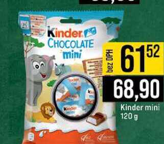 Kinder mini 120 g