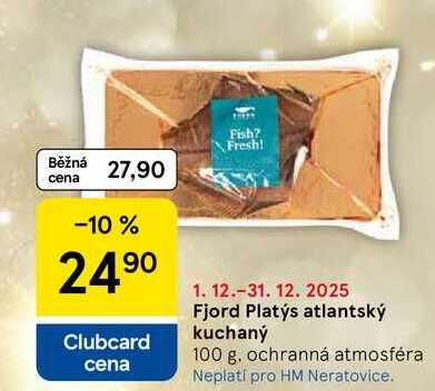 Fjord Platys atlantský kuchaný, 100 g 
