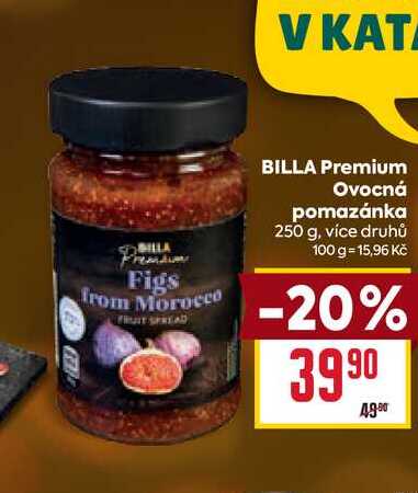 BILLA Premium Ovocná pomazánka 250 g