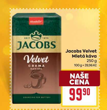 Jacobs Velvet Mletá káva 250 g