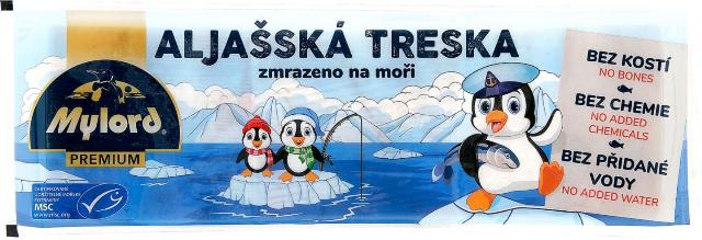 Mylord Premium Filé z alj. tresky porce (Theragra chalcogramma)