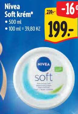 Nivea Soft krém, 500 ml 