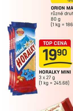 HORALKY MINI 3 x 27 g