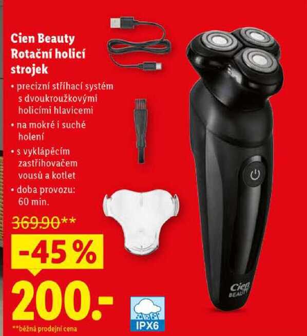 Cien Beauty Rotační holicí strojek