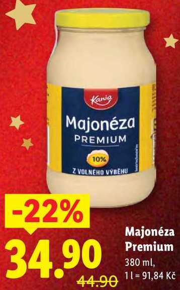 Majonéza Premium, 380 ml