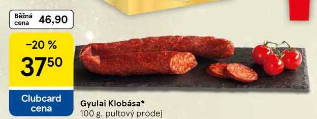 Gyulai Klobása, 100 g