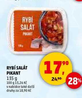 RYBÍ SALÁT PIKANT, 135 g