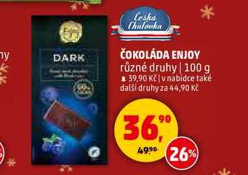 ČOKOLÁDA ENJOY, 100 g 
