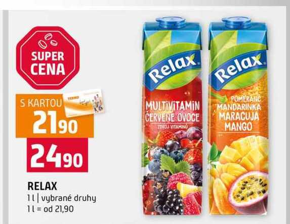 RELAX 1l vybrané druhy