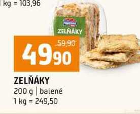 ZELŇÁKY 200 g balené