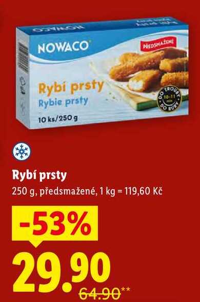 Rybí prsty, 250 g