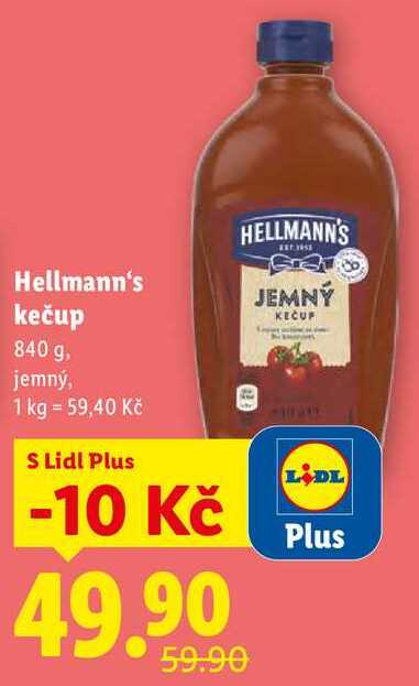 Hellmann's kečup, 840 g