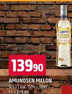 AMUNDSEN MELON 0.5l vol. 15% liker