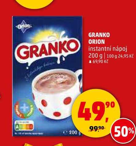 GRANKO ORION instantní nápoj, 200 g