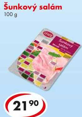 Šunkový salám, 100 g