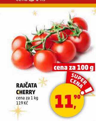 Rajčata cherry, 100 g