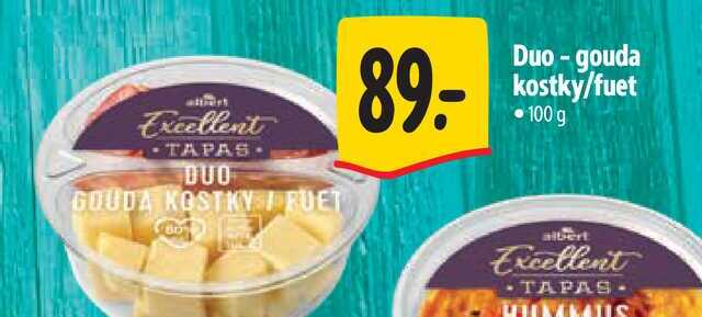  Duo - gouda kostky/fuet 100 g 