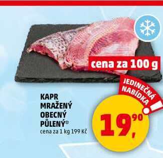KAPR MRAŽENÝ OBECNÝ PŮLENÝ, 1 kg