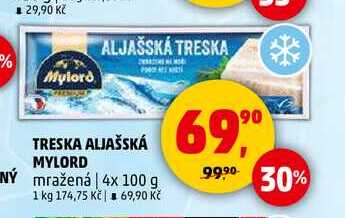 TRESKA ALJAŠSKÁ MYLORD, 4x 100 g