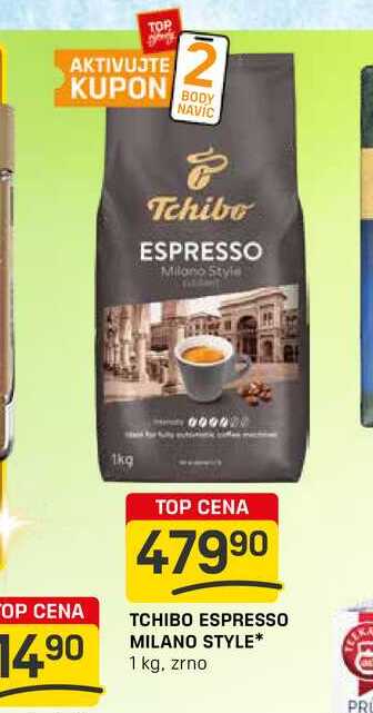 TCHIBO ESPRESSO MILANO STYLE 1 kg, zrno 