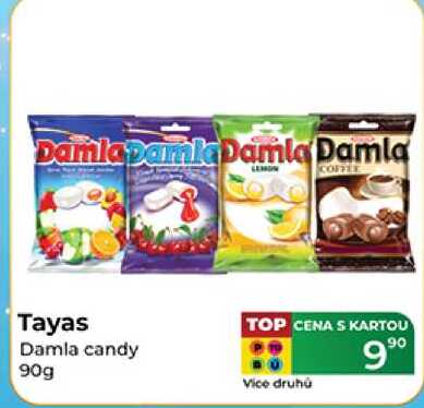 Tayas Damla candy 90g 