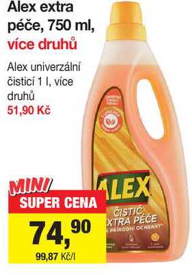 Alex extra péče, 750 ml