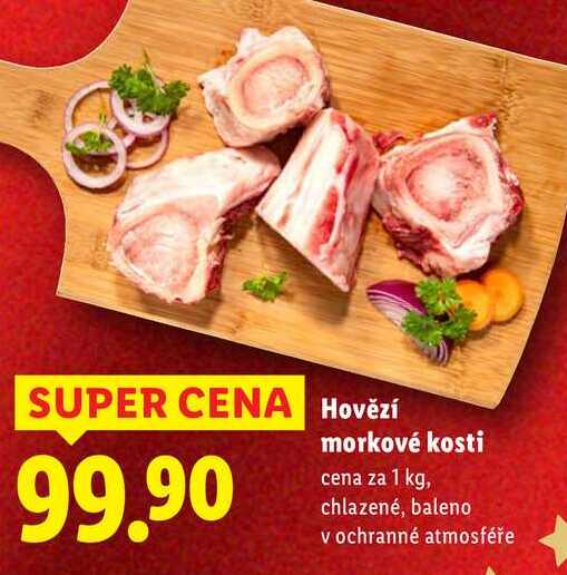 Hovězí morkové kosti, cena za 1 kg