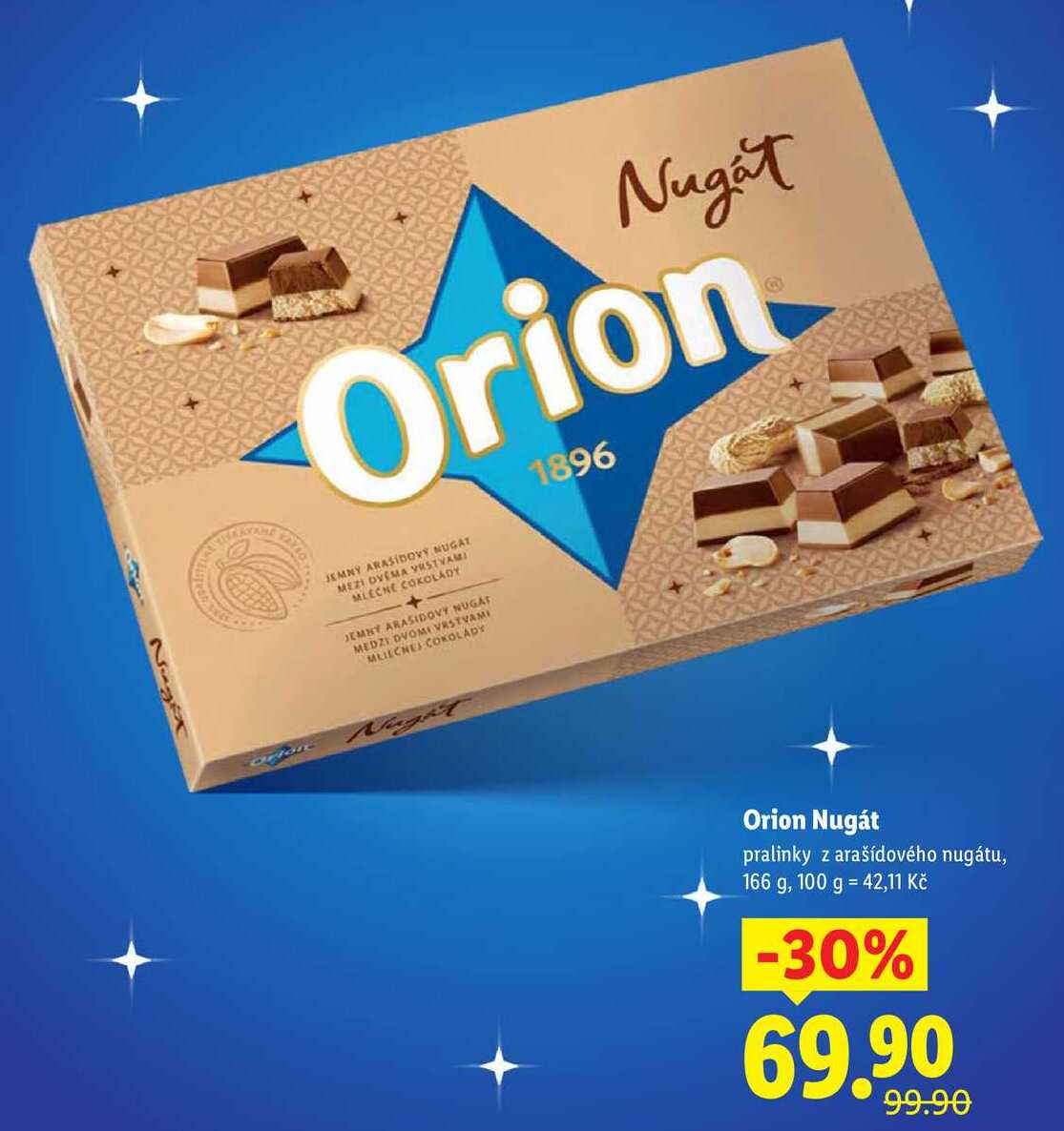 Orion Nugát, 166 g