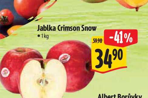 Jablka Crimson Snow 1kg 