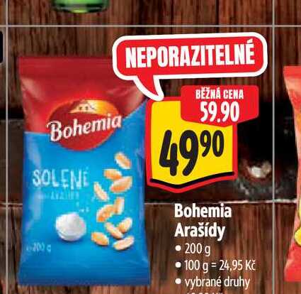 Bohemia Arašídy 200 g