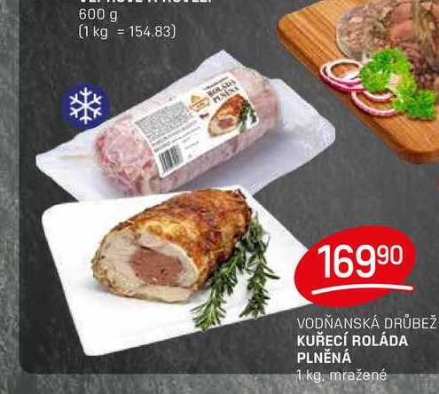 KUŘECÍ ROLÁDA PLNĚNÁ 1 kg