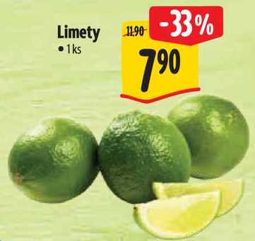 Limety, 1 ks